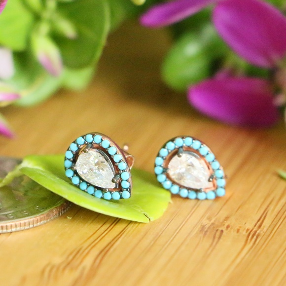 925 Sterling Silver nano turquoise - Picture 2 of 8